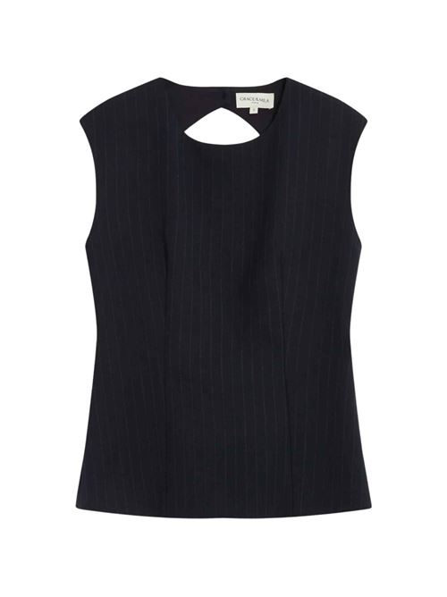 Top con schiena scoperta Grace & Mila | FW2617074MARINE